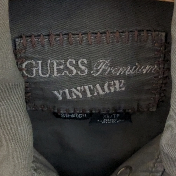 Guess Womens Vintage Stretch Jacket - Picture 2 of 5